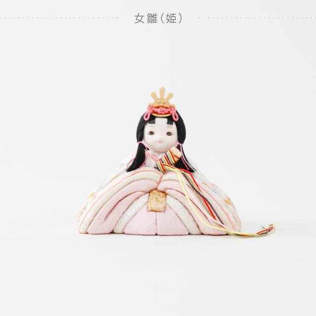 雛人形 おしゃれ コンパクト お雛様 親王飾り インテリア かわいい ひな人形 minicola rico 結愛(ゆあ) スクエア台 おひなさま_11