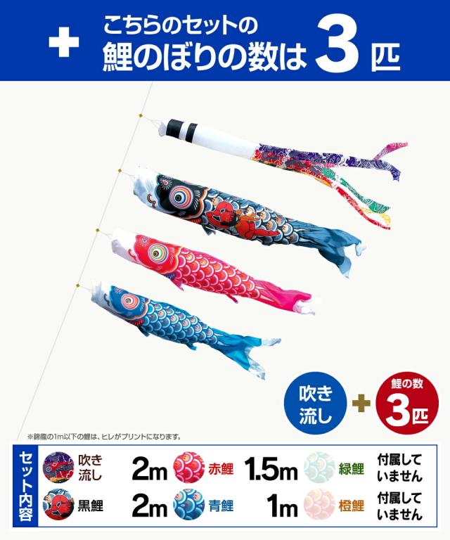 プロフ必読　徳永2Mこいのぼり鯉のぼりプレミアムベランダスタンドセット プロフ必読様専用 徳永2Mこいのぼり鯉のぼりプレミアムベランダ