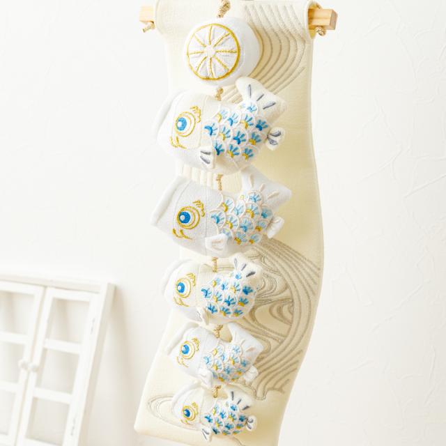 鯉のぼり 室内 おしゃれ コンパクト 卓上 こいのぼり ちりめん 室内鯉