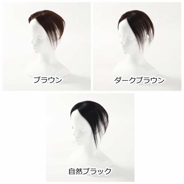 医療用ウィッグ 人毛 ヘアピース 部分ウィッグ 人毛ヘアピース 自然 女性用 ダークブラウン 簡単取り付け 部分かつら 部分ピース 脱毛 抗がん剤 薄げ隠し レディース 人気 人毛100％ ウィッグ 円形脱毛症 脱毛帽子 医療ウィッグ YH20の通販は
