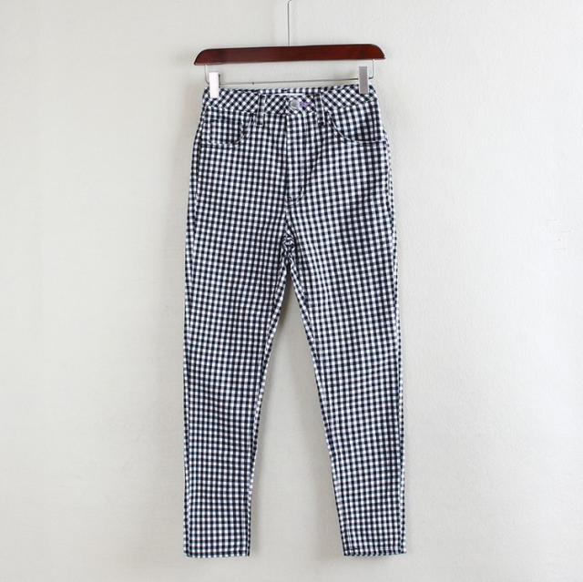 レディース ストレートパンツ きれいめ 大人 シンプル ギンガムチェック柄 ブラック グレー 通勤 フォーマル お取り寄せ商品 Ange0286の通販はau Wowma Mignon Ange