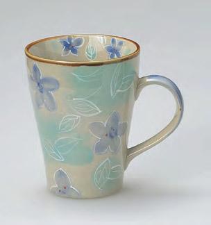 フリーマグカップ 小花 おしゃれ かわいい マグカップ 手付マグ フリーカップ 和食器の通販はau Pay マーケット 工房 百の手