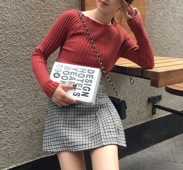 リブニット トップス ボートネック ロングスリーブ タイト セーター 重ね着 プチプラ シンプル Mme4512の通販はau Pay マーケット ｄｒｅｓｓ ｂｉｒｄ