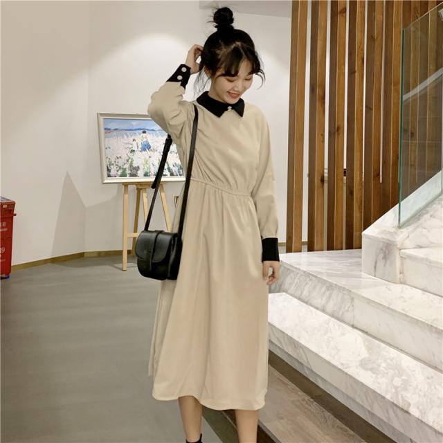 ワンピース レトロ ミモレ丈 ミモレ丈ワンピース 襟 長袖 ロングワンピース Mme4598の通販はau Pay マーケット ｄｒｅｓｓ ｂｉｒｄ