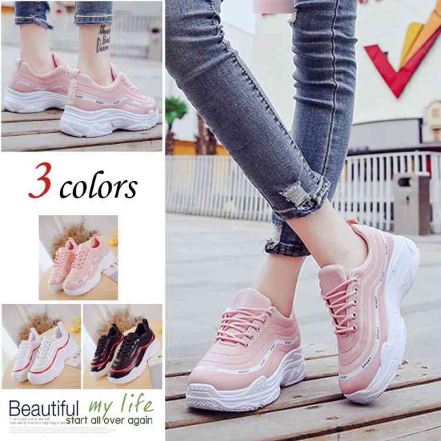 スニーカー レディース ランニングシューズ ウォーキング スポーツ シューズ 靴 白 厚底疲れにくい カジュアル おしゃれ 靴 の通販はau Pay マーケット Sweet Peace
