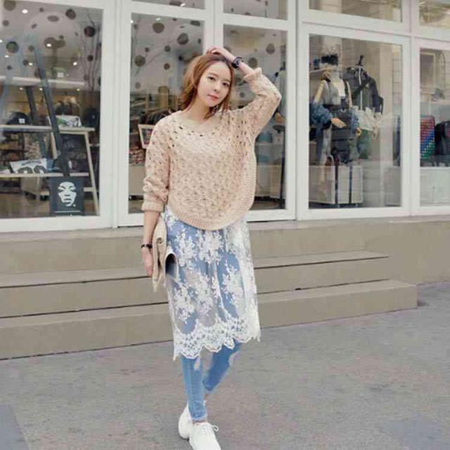 ファッション新型レースワンピース女夏夏大 ビーチリゾートロングスカート仙女砂浜海岸の通販はau Pay マーケット Sweet Peace