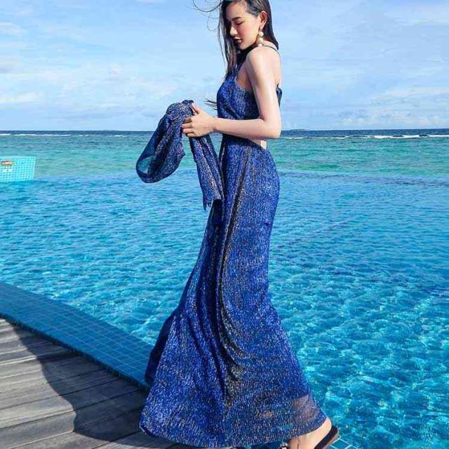 リゾートドレス リゾート オールインワン リゾート ファッション リゾートドレス レディース きれいめ 2点セット ワイドパンツの通販はau Pay マーケット Sweet Peace