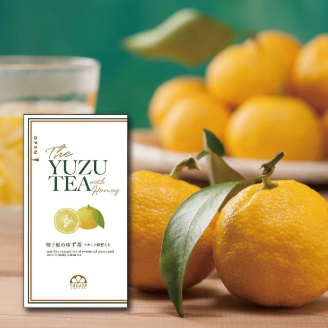 ゆず茶（飲み切り30g）10包入(個包装小分けスティック携帯用) アカシア 蜂蜜 入り 柚子屋本店 国産 韓国 はちみつ ピール