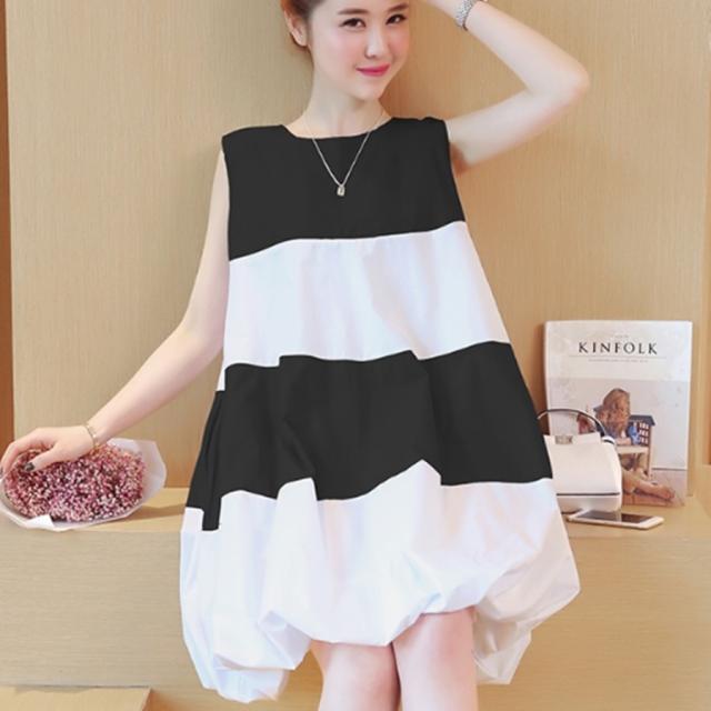 激安 夏物1000円セール 新作 Newitem 2色4サイズ ボーダー柄ノースリーブかわいいワンピース チュニック レディースの通販はau Wowma Newimage