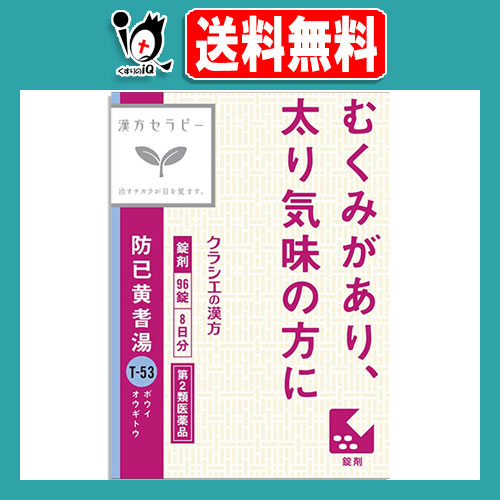 【第2類医薬品】クラシエ漢方 防已黄耆湯(ぼういおうぎとう)エキス錠Fクラシエ 96錠【クラシエ】むくみがあり、太り気味の方に ボウイオウギトウ 一般的に「むくみ」に使われる漢方薬