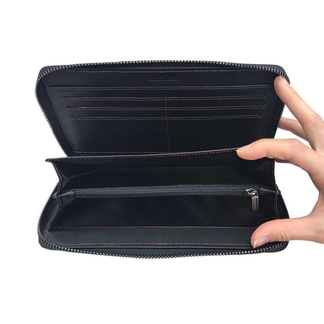 GT-MOBILE リアルカーボン ラウンドファスナー長財布の通販はau PAY