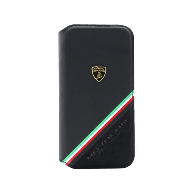 Lamborghini ランボルギーニ 公式ライセンス 本革 手帳型 ケース