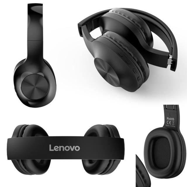 Lenovo ワイヤレスヘッドホン ワイヤレスヘッドフォン Bluetooth ヘッドホン マイク付き ワイヤレスヘッドセット ヘッドホン マイク ヘッの通販はau Pay マーケット Whitebang