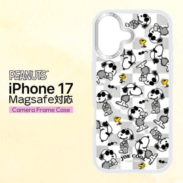 iPhone17 ケース スヌーピー ジョー・クール ウッドストック