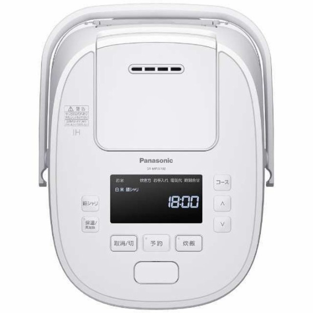 Panasonic パナソニック 可変圧力IHジャー炊飯器 5.5合炊き SR-MPW102-W 圧力IH 炊飯器 おどり炊き おしゃれ シンプル  食洗器対応 玄米 ｜au PAY マーケット