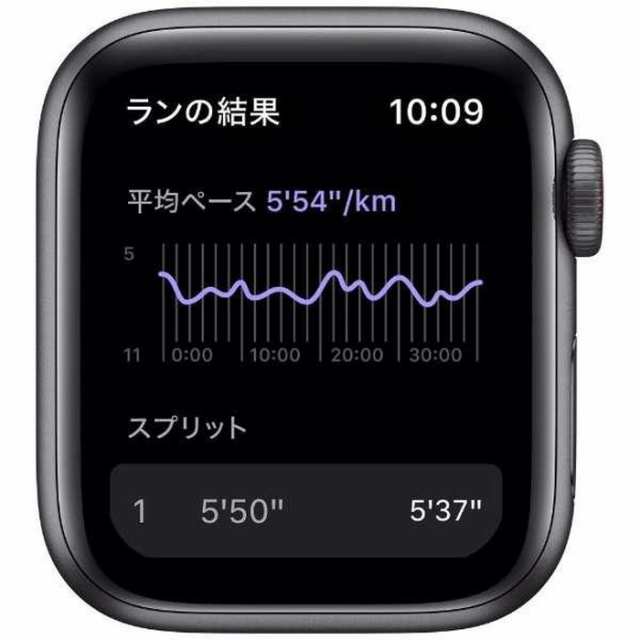 アップル Apple Watch SE Nike 40mm グレイ アルミ アンスラサイト