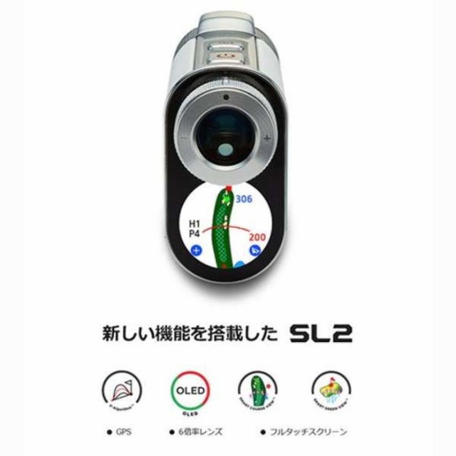 新作モデル ボイスキャディ SL2 GPSナビ 距離測定器 ゴルフ小物 ...