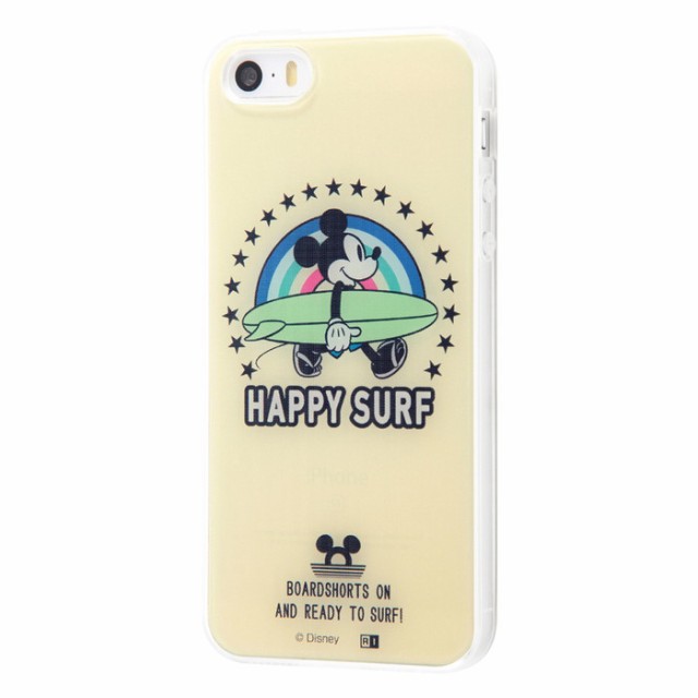 Iphone Se Iphone5s Iphone5 ケース ディズニー Tpuケース 背面パネル スマホケース ミッキー ミッキーマウス Happy Surfの通販はau Pay マーケット Whitebang