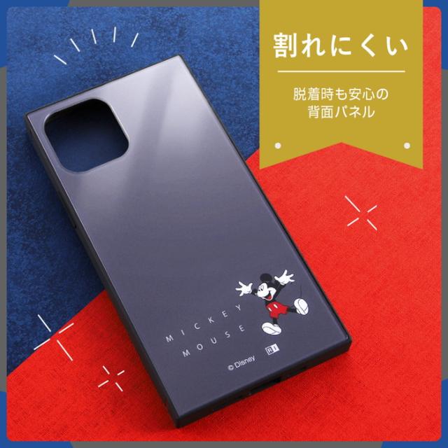 iPhone13 13Pro iPhone12 12Pro ケース ディズニー スクエア 四角 KAKU