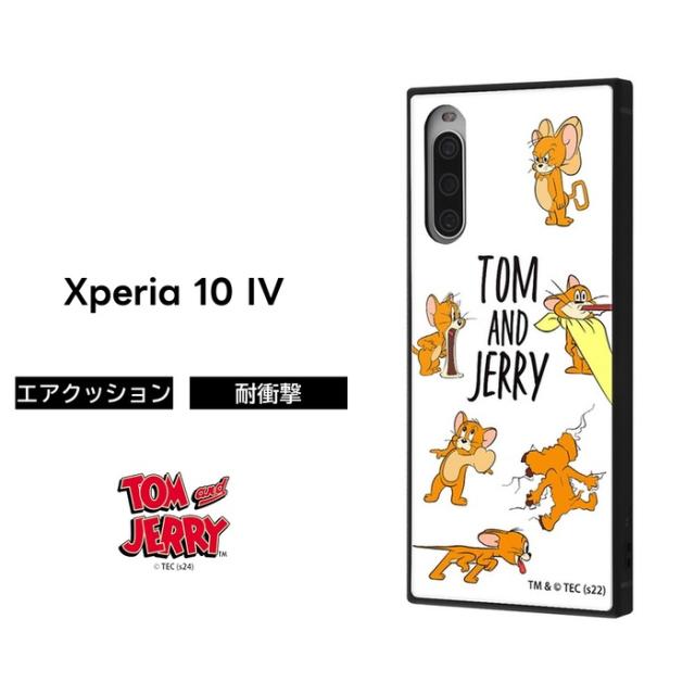Xperia 10 IV ケース SOG07 SO-52C カバー トムとジェリー 耐衝撃