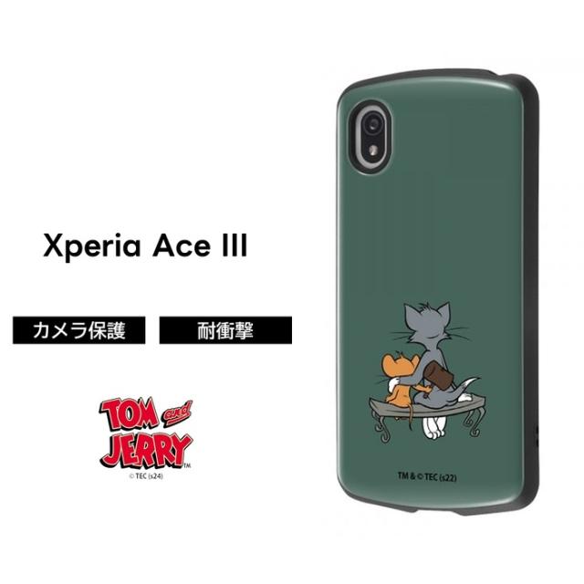 Xperia Ace III ケース SO-53C SOG08 カバー トムとジェリー 耐衝撃