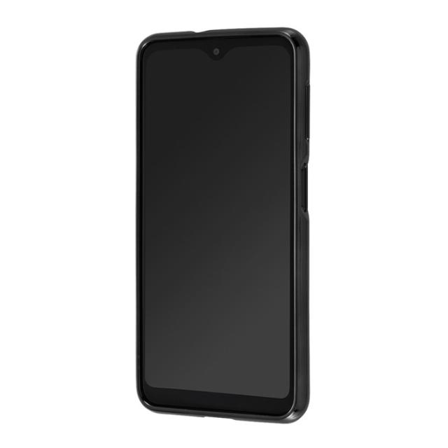 GalaxyA23 5G ケース クリア メタリック ブラック 黒 Galaxy A23