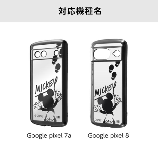 ミッキー Google Pixel 7a ケース クリア メタリック Pixel7a ミッキー Google Pixel 7a ケース クリア メタリック Pixel7a