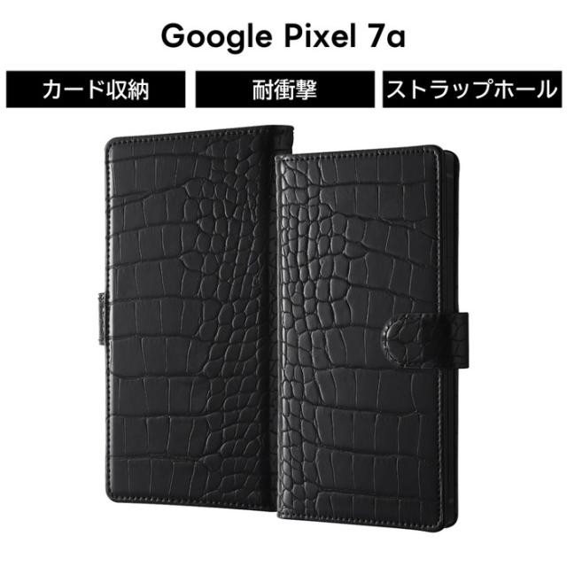 google pixel 7a ケース 手帳型 クロコダイル 本革 Google pixel 7 pro 手帳型ケース ブランド おしゃれ oppo reno10 pro Reno9A オーダー 名前入り技能人 Google Pixel 7A 手帳 ケース 本革 3D クロコダイルパターンリリーフ