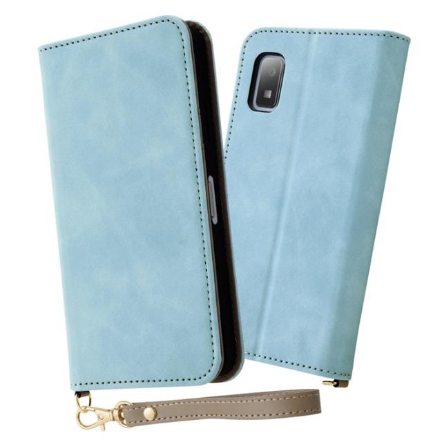 【色:水色_サイズ:AQUOS wish3】AQUOS wish3 ケース 手帳 Amazon.co.jp: AQUOS wish3 ケース手帳型docomo SH-M25 SH-53D
