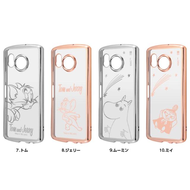 AQUOS sense8 ケース ディズニー クリア メタリック AQUOSsense8