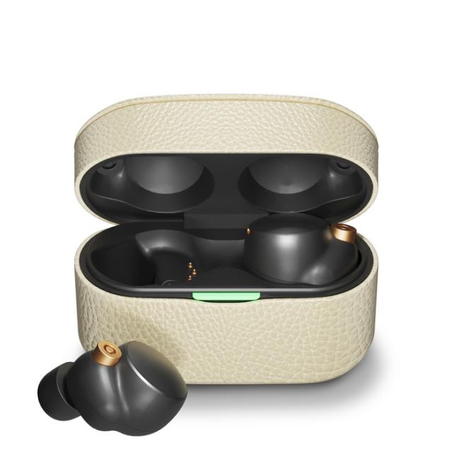 SONY WF-1000XM4 ケース カバー ベージュ ソニー イヤホンケース