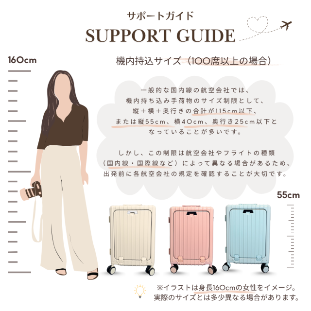 スーツケース キャリーケース 機内持ち込み ワンタッチオープン フロントオープン 前開き 軽量 キャリーバッグ TSAロック 充電ポート ドリンクホルダー カップホルダー スマホスタンド 荷物掛けフック 360度回転キャスター アルミフレーム 多機能 便利 キャリーハードケース_17