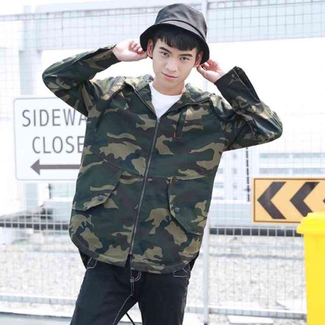 ジャンパー ブルゾン メンズ アウター ジップアップ パーカー 総柄 迷彩柄 カモフラ柄 ミリタリー アウトドア カジュアル コの通販はau Pay マーケット ｓｕｎｆｌｏｗｅｒ