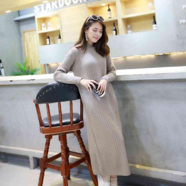 ニットワンピース レディース ワンピース ロング タートル シンプル 長袖 ベーシック 秋冬物 ニットワンピ タートルネック ロの通販はau Pay マーケット ｓｕｎｆｌｏｗｅｒ