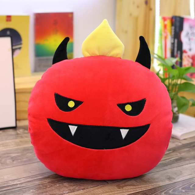 小悪魔 ハート クッション抱き枕 ふわふわ もちもち 可愛い ハロウィンインテリア クリスマス 40x38cmの通販はau Pay マーケット 佐藤商店