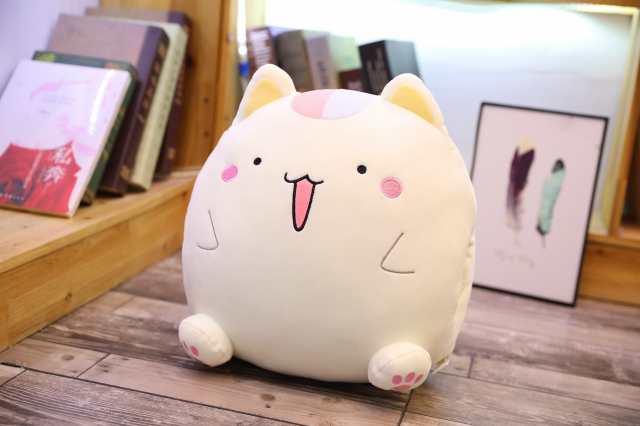 ねこぬいぐるみ 猫ネコ クッション 抱き枕ぬいぐるみ 抱き枕大きい ハンドウォーマー プレゼント インテリア クリスマス 40x40cmの通販はau Pay マーケット 佐藤商店