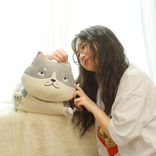 柴犬 猫 抱き枕 動物 特大 ぬいぐるみ特大動物 クッション 抱き枕 添い寝枕 誕生日プレゼント ギフト インテリア75cmの通販はau Pay マーケット 佐藤商店