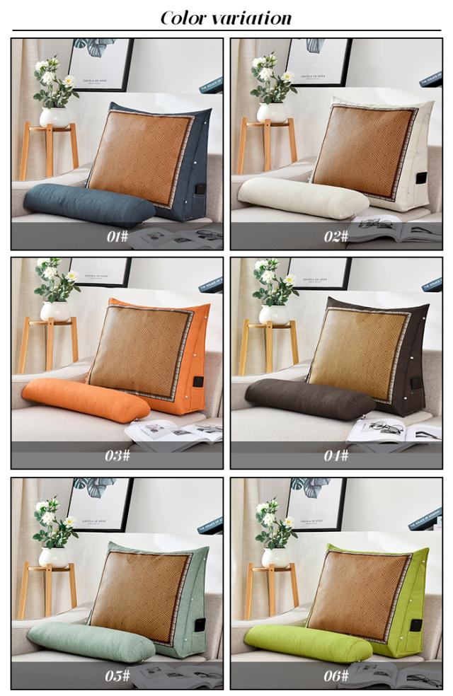 背もたれ クッション ベッド クッション 三角 クッション 冷感接触 ひんやり 涼しい 三角クッション 大きい 背もたれクッション 椅子 Mの通販はau Pay マーケット 佐藤商店