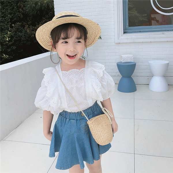 店内全品3000円以上で送料無料 子供服 キッズ セットアップ シャツ デニムスカート 半袖 上下セット レース カジュアル 可愛の通販はau Pay マーケット ミニョン 店内全品3000円以上で送料無料 子供服 キッズ セットアップ シャツ デニムスカート 半袖 上下セット レース カジュアル 可愛の通販はau Pay マーケット ミニョン