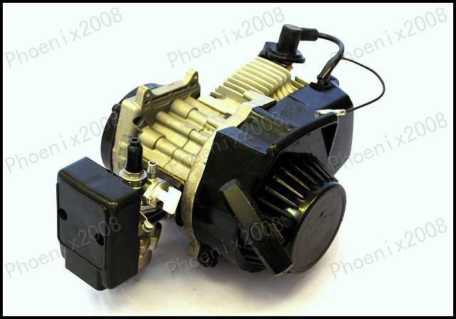 エンジン 本体 49cc 2スト 空冷 ポケバイ  バイク ミニダート バギー ATV キックボード スクーター 芝刈り機 カート 50cc 発動機 レストアの通販は