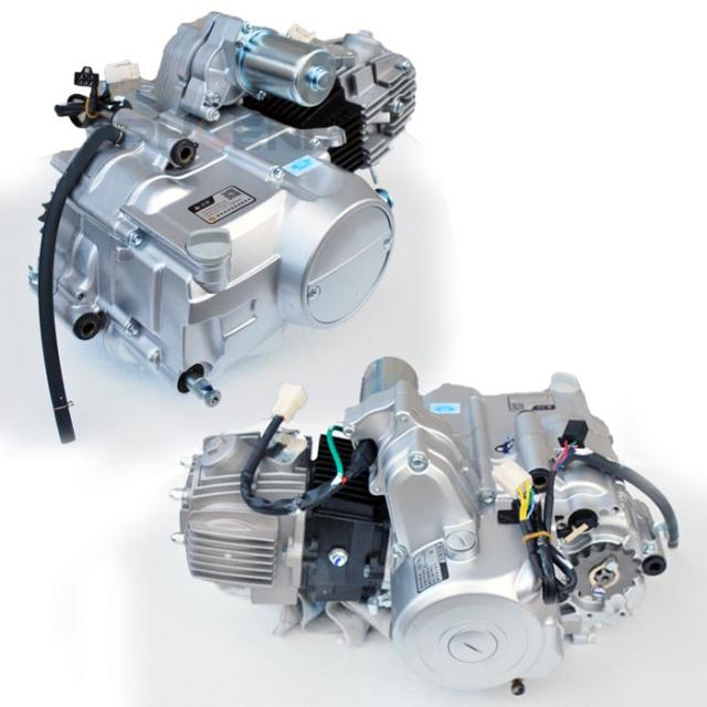 エンジン 本体 110cc ZONGSHEN セル キック 3速 バック MT 4スト 全波
