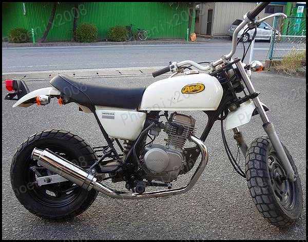 オールステンレス 重低音 マフラー エイプ APE50 100 キャブ_1