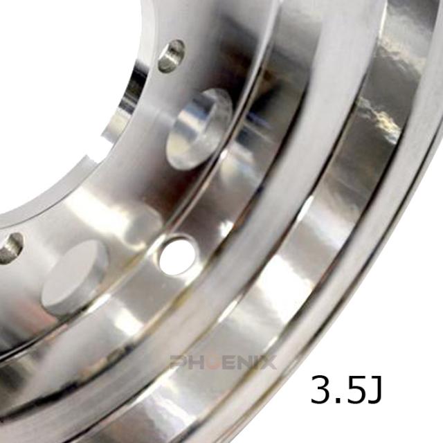 ワイド ホイール 8インチ 3.5J 4.5J アルミ 前後 2本セット バイク 二輪 モンキー ゴリラ エイプ DAX 汎用の通販は