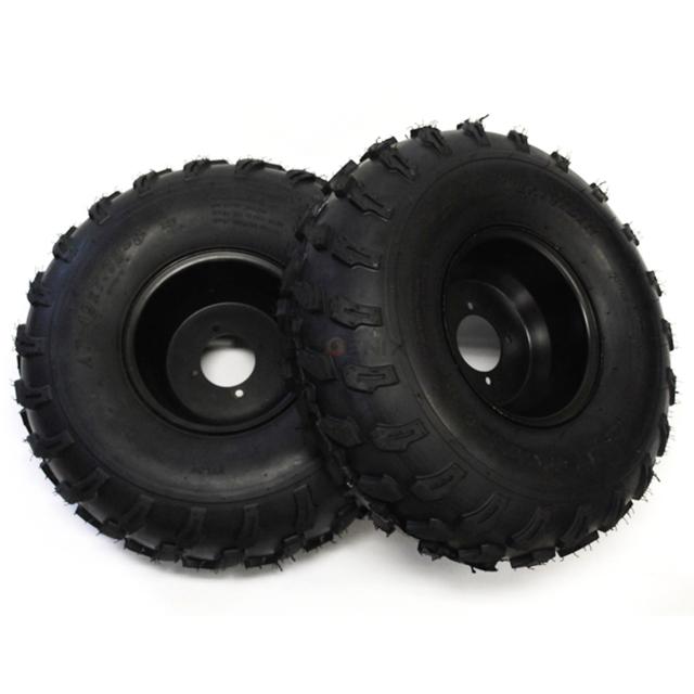 タイヤ ホイール 8インチ 4穴 左右 2本 セット 19×7.00-8 ATV 四