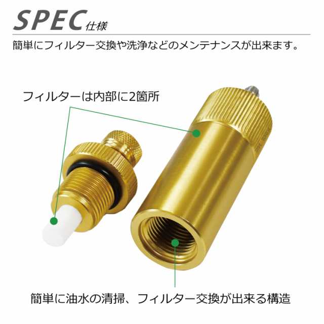 高圧 手動ポンプ 油水分離 エアーフィルター 30mpa 4500psi 活性炭 フィルター付き ハンドポンプ コンプレッサー 水分分離  ダイビングの通販はau PAY マーケット - 株式会社フェニックス | au PAY マーケット－通販サイト