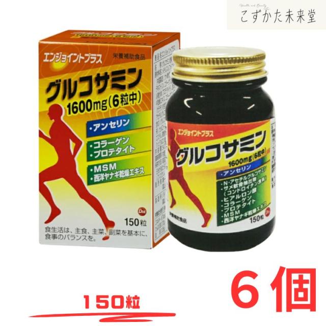 エンジョイント プラス 150粒 6個セット グルコサミン サメヒレ軟骨 ヒアルロン酸 N-アセチルグルコサミン コラーゲンペプチド ＭＳＭ 第一薬品工業