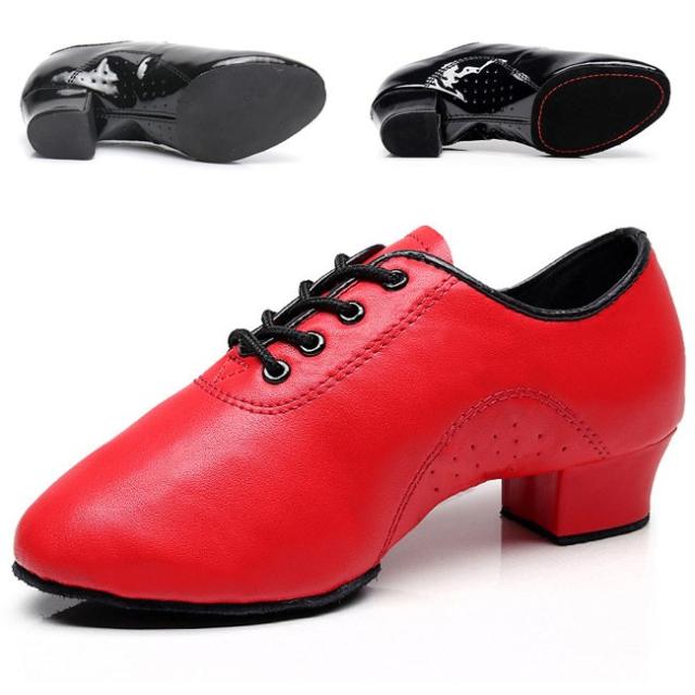 ダンスシューズ メンズ 男性用 ラテンシューズ Puレザー ローヒール ローカット ラテン 社交ダンス 練習靴 シューズ ダンスの通販はau Pay マーケット Makey