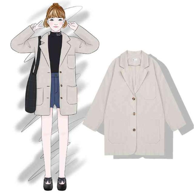 薄手 チェスターコート 羽織 上着 長袖 ジャケット レディース カーディガン ロング丈 レディースジャケット アウター の通販はau Pay マーケット Makey