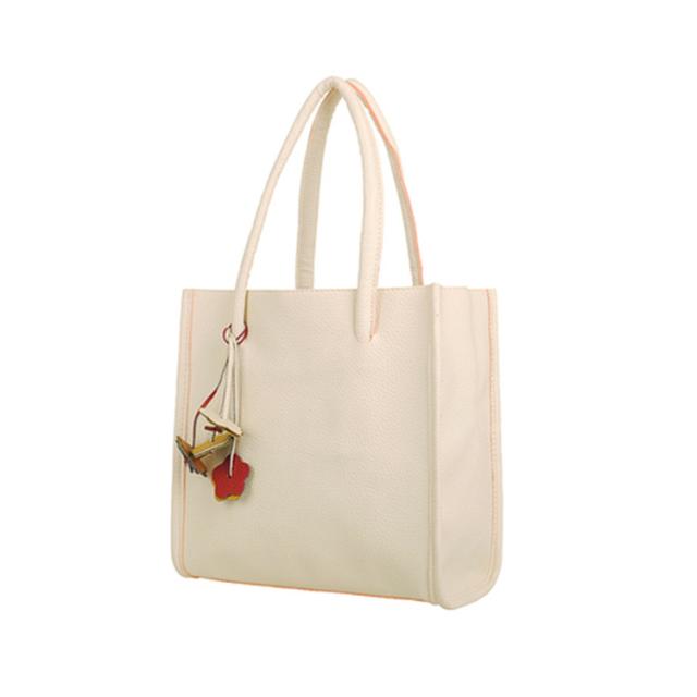 ショルダーバッグ トートバッグ 通勤 ワンショルダーバッグ 軽量 マザーズバッグ チャーム付き 2タイプ 全9色 ママの通販はau Pay マーケット Makey