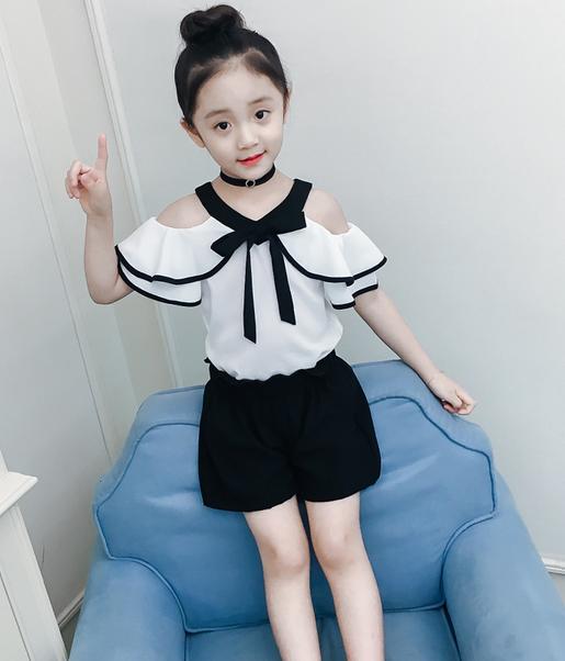 2点送料無料 夏 韓国子供服 女の子 2点セット 上下セット アップ 可愛い 個性 無地 レジャー 学生 セット お嬢様風の通販はau Pay マーケット Holomua